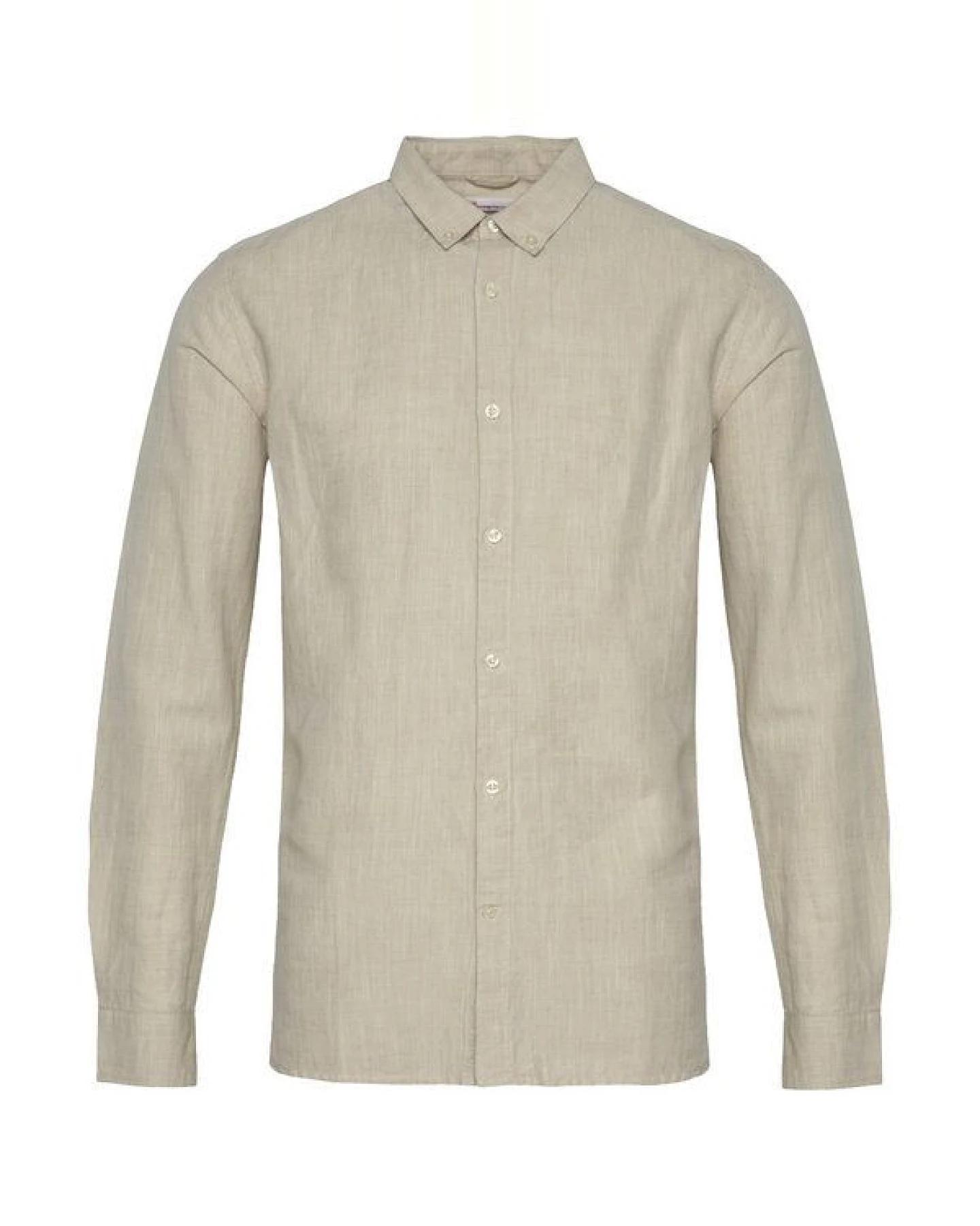 KnowledgeCotton Apparel Leinenhemd - Custom fit linen shirt – Ansicht 2