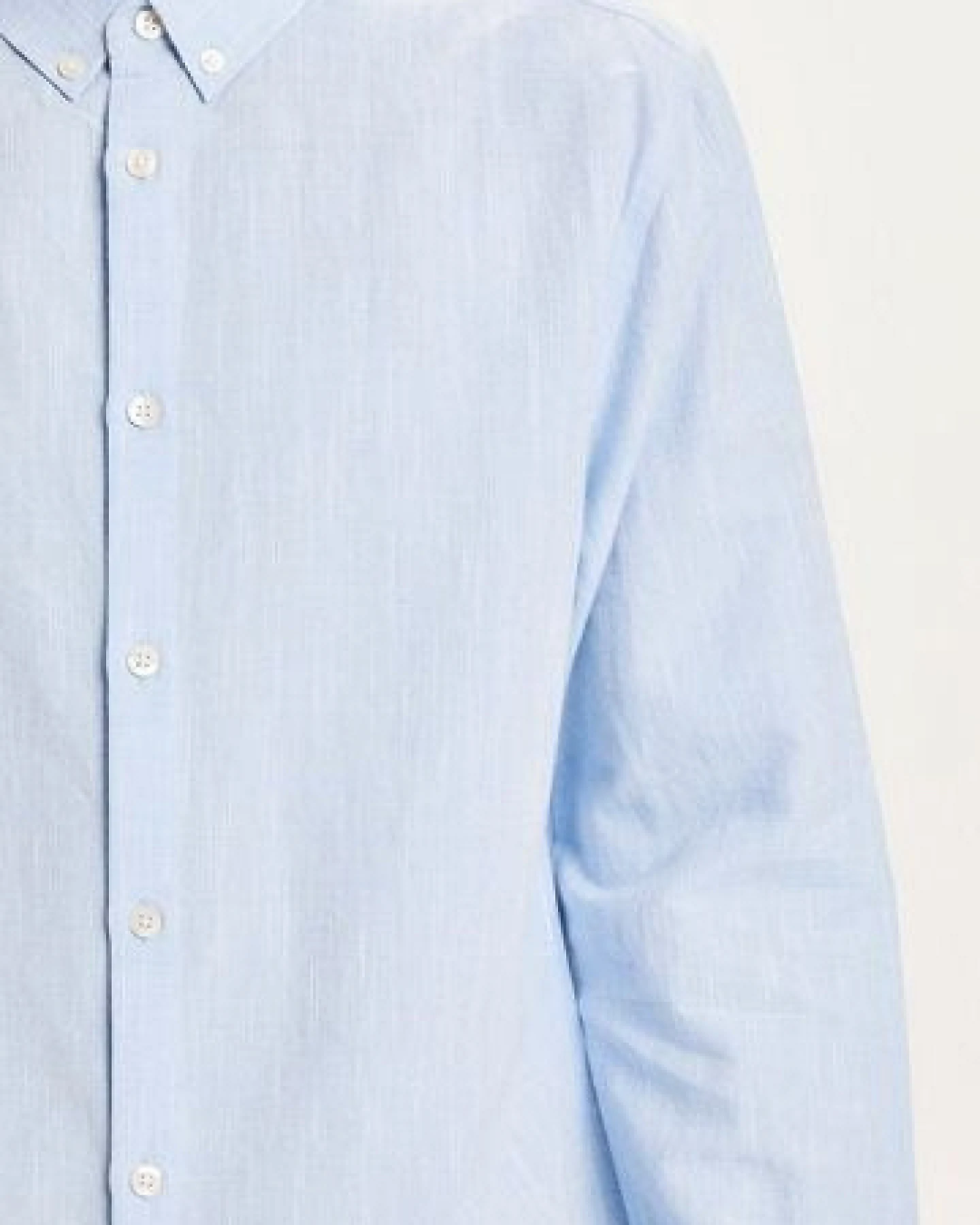 KnowledgeCotton Apparel Leinenhemd - Custom fit linen shirt – Ansicht 4