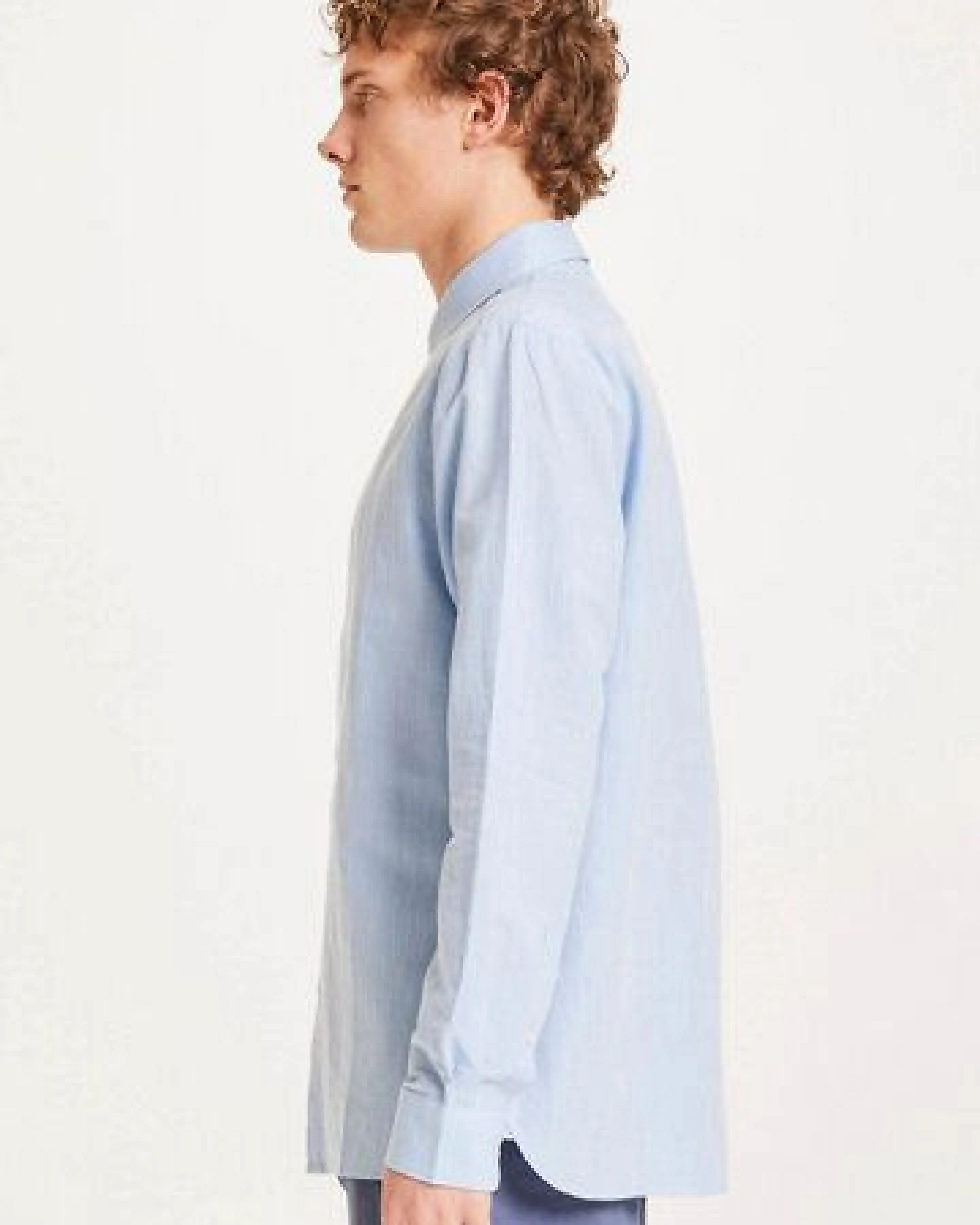 KnowledgeCotton Apparel Leinenhemd - Custom fit linen shirt – Ansicht 2