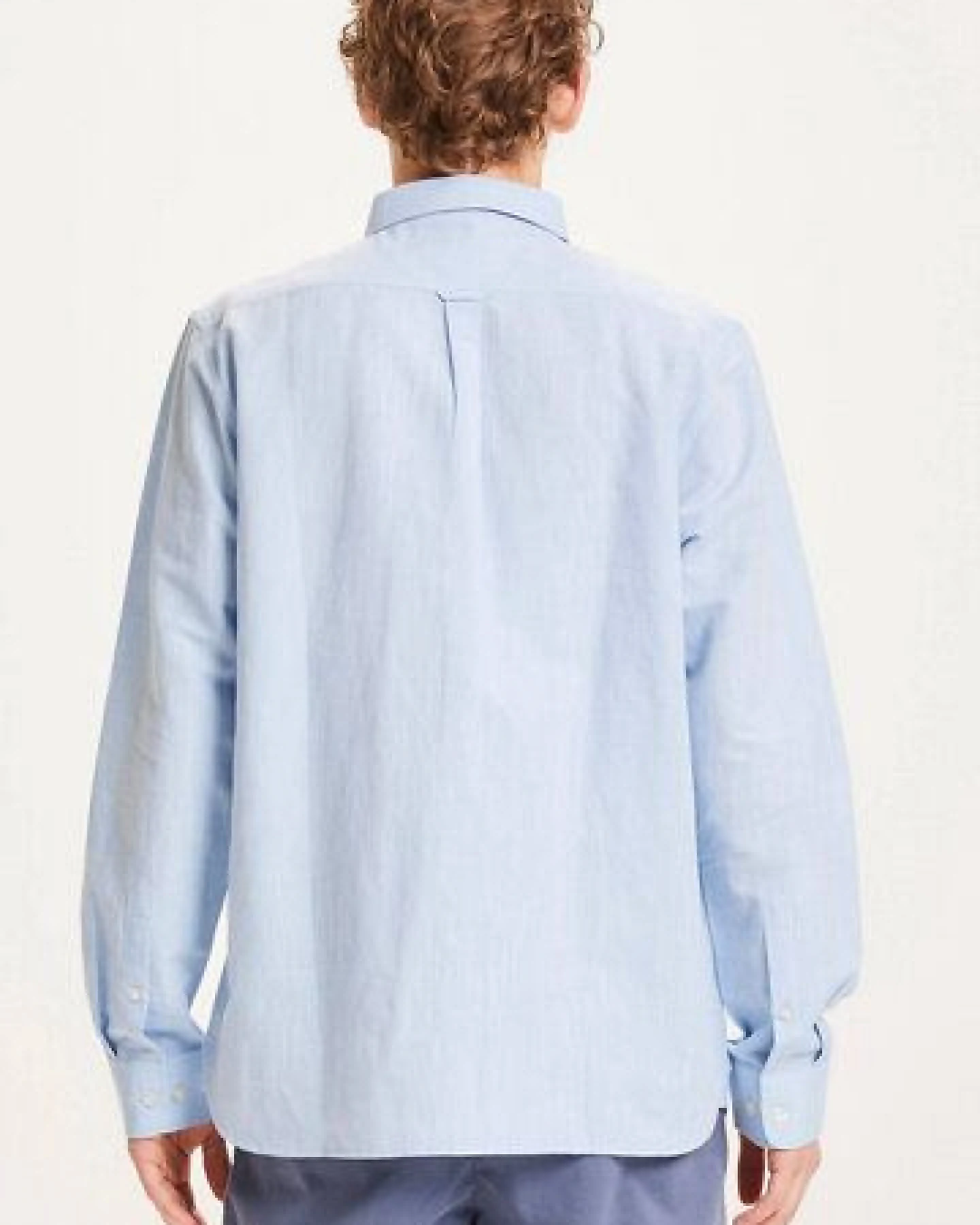 KnowledgeCotton Apparel Leinenhemd - Custom fit linen shirt – Ansicht 3