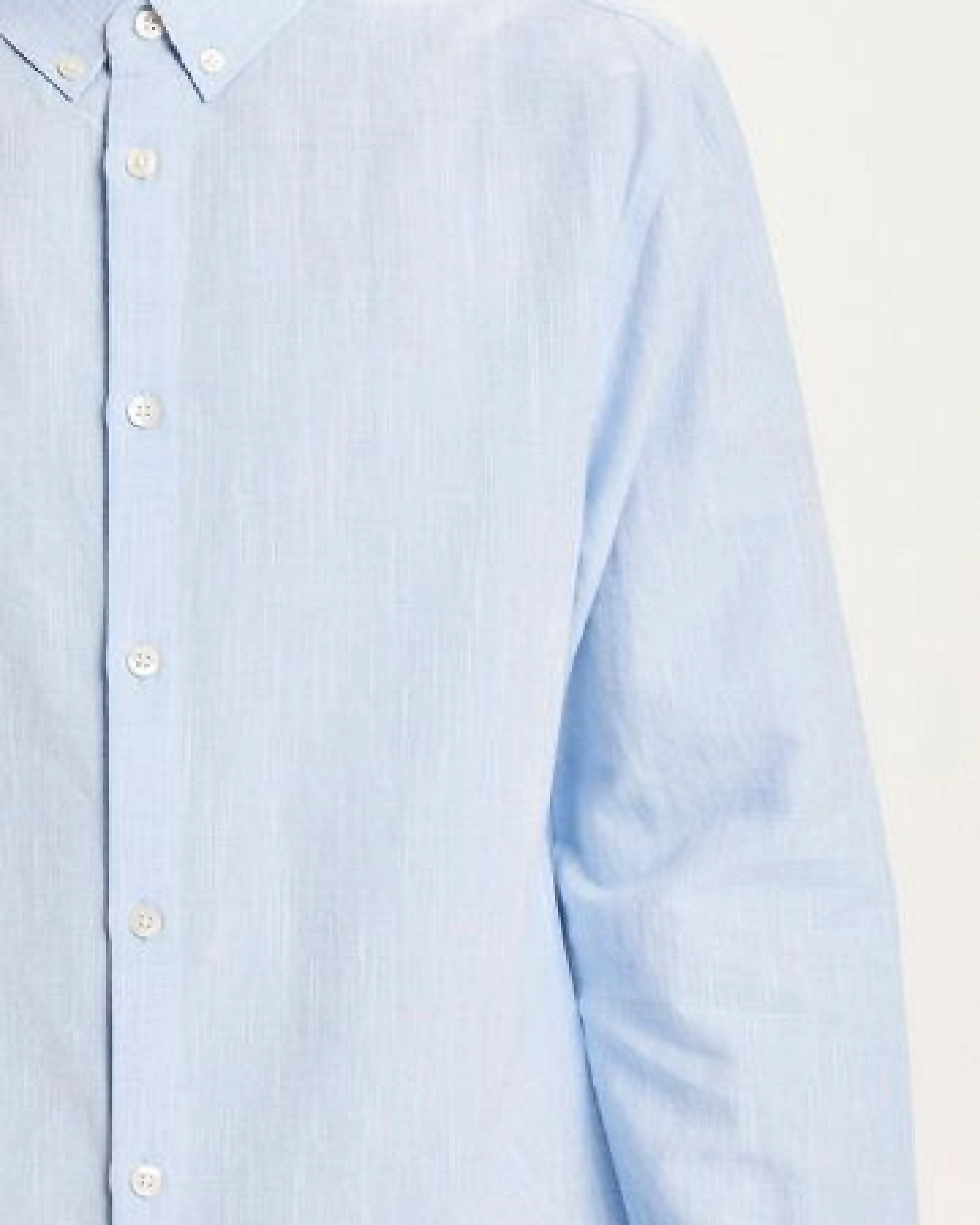 KnowledgeCotton Apparel Leinenhemd - Custom fit linen shirt – Ansicht 4