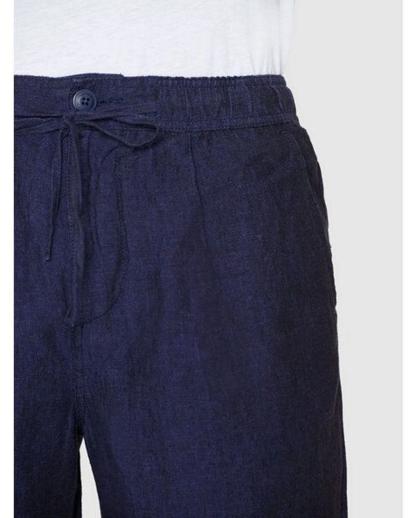 KnowledgeCotton Apparel Leinenshorts - Loose linen shorts - VEGAN - aus Bio-Leinen – Ansicht 4