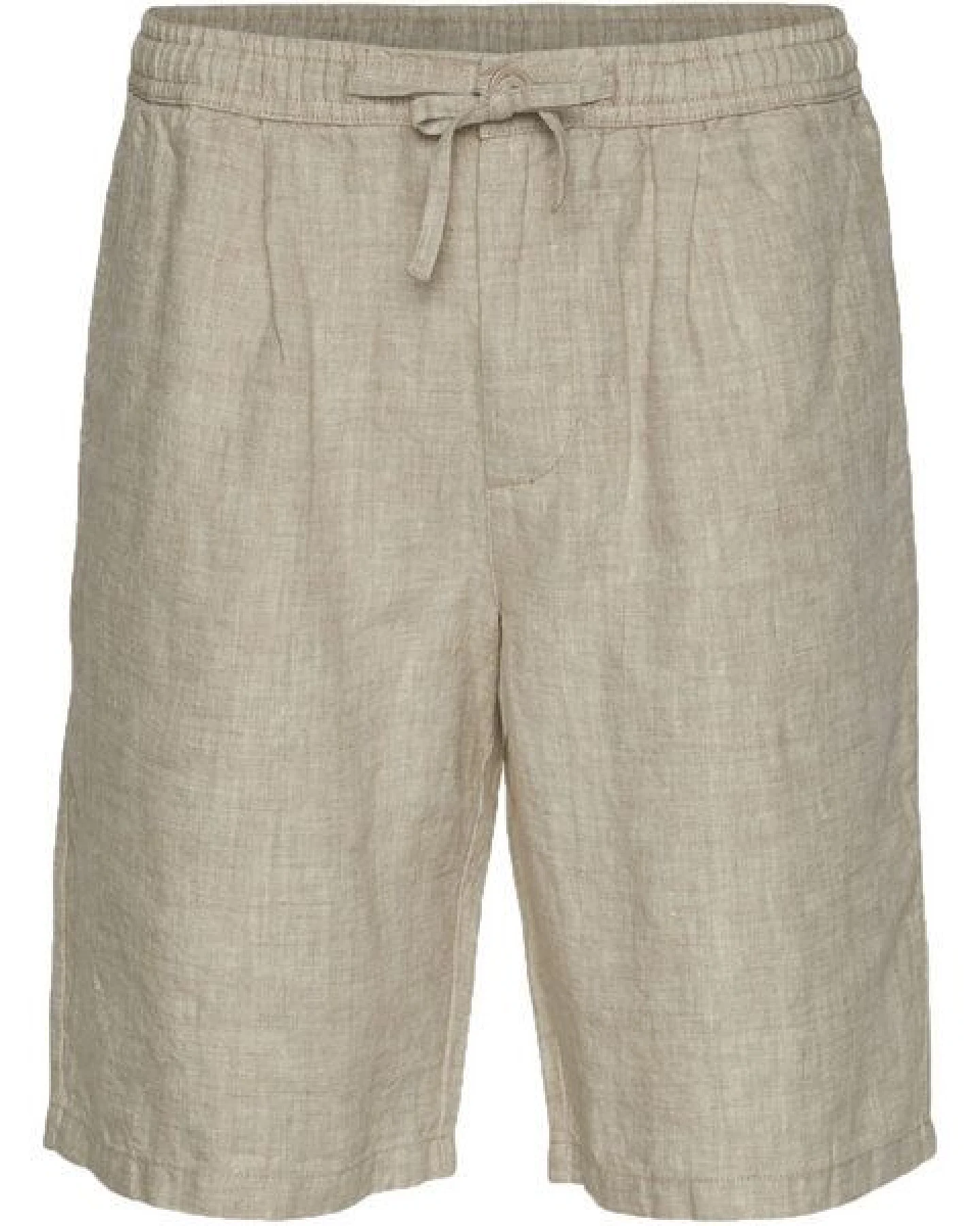 KnowledgeCotton Apparel Leinenshorts - Loose linen shorts - VEGAN - aus Bio-Leinen – Ansicht 3