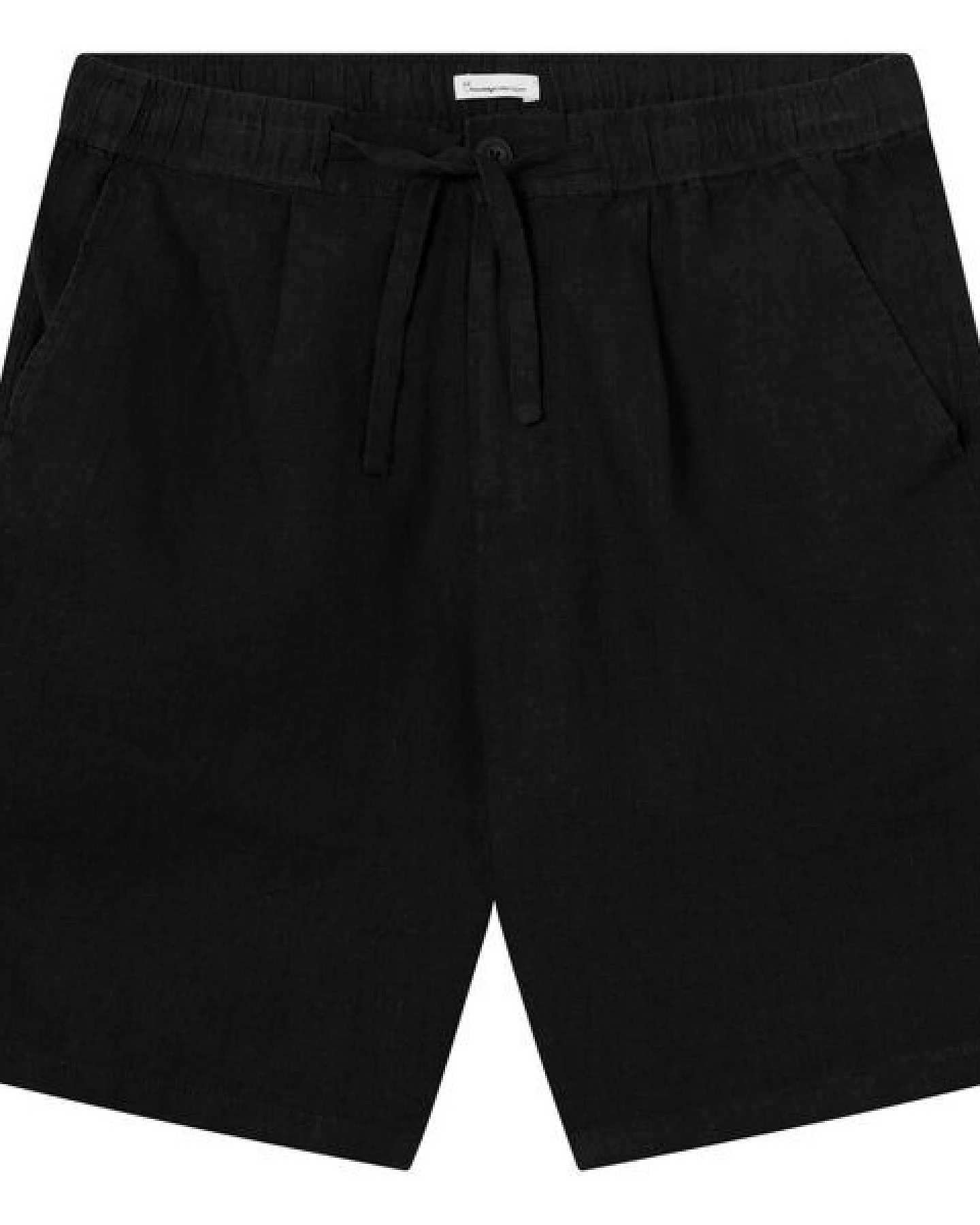 KnowledgeCotton Apparel Leinenshorts - Loose linen shorts - VEGAN - aus Bio-Leinen – Ansicht 4
