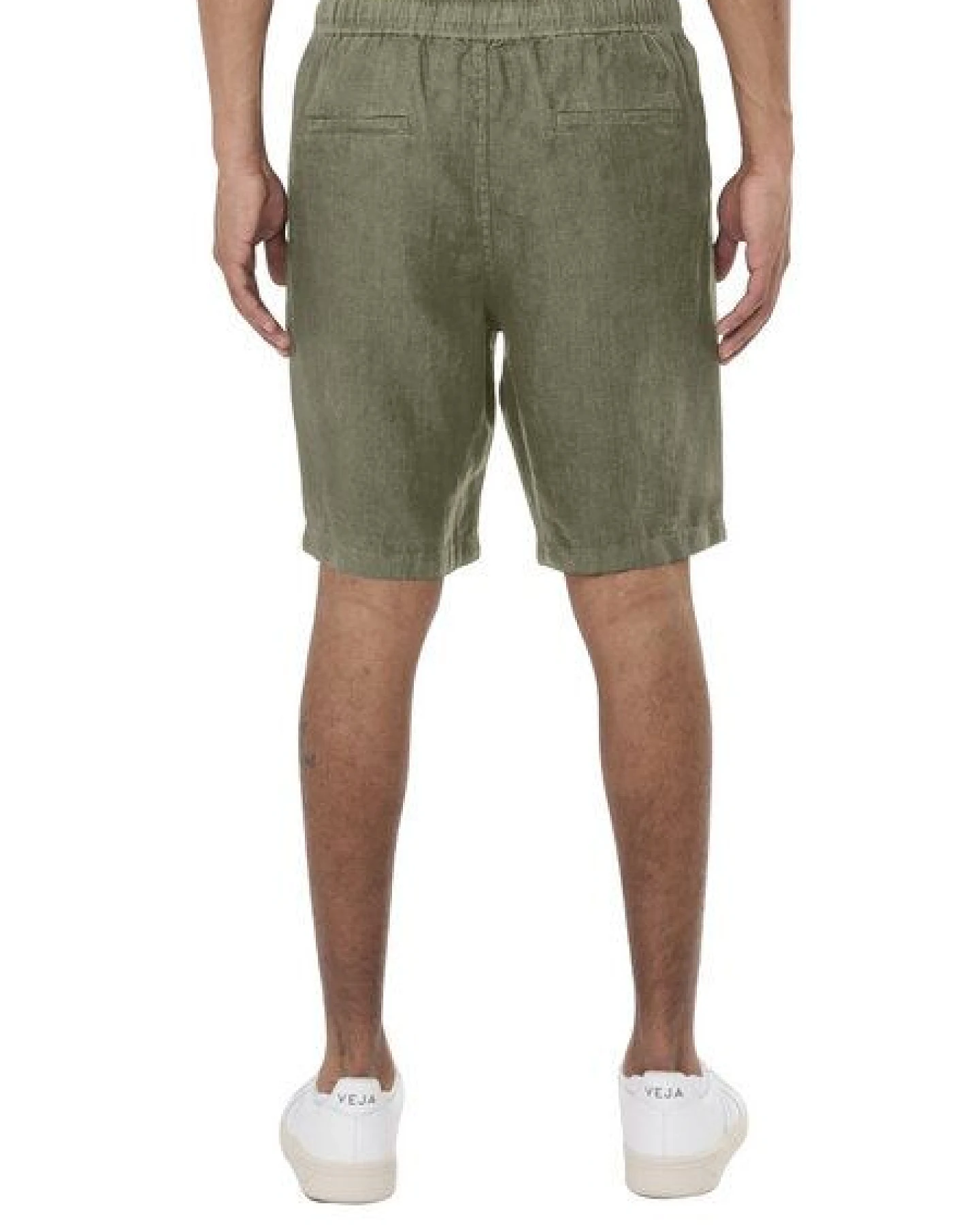KnowledgeCotton Apparel Leinenshorts - Loose linen shorts - VEGAN - aus Bio-Leinen – Ansicht 2