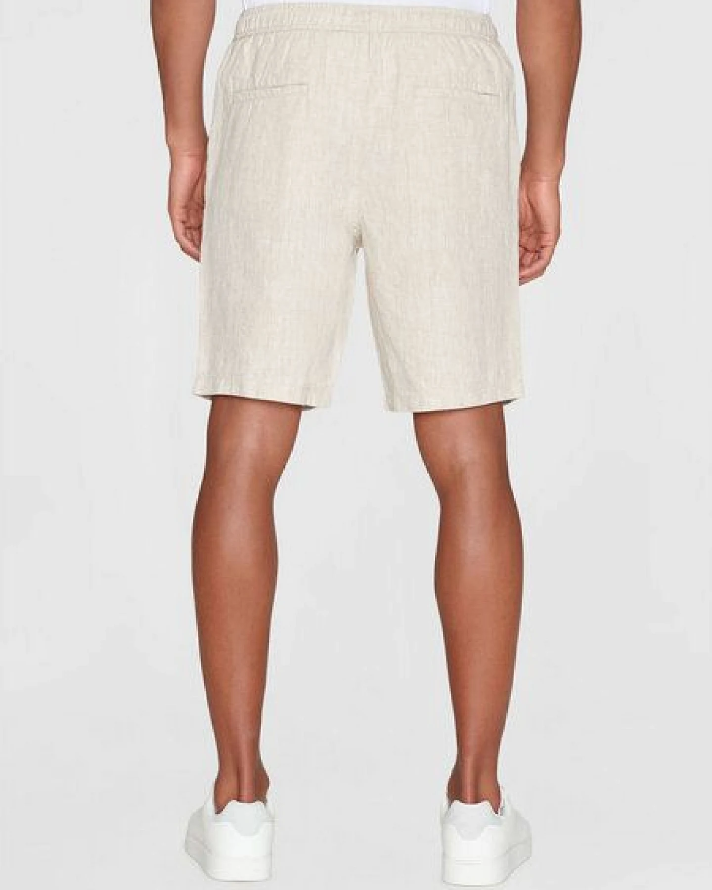 KnowledgeCotton Apparel Leinenshorts - Loose linen shorts - VEGAN - aus Bio-Leinen – Ansicht 2