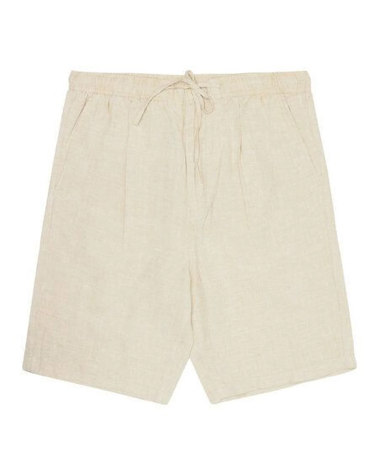 KnowledgeCotton Apparel Leinenshorts - Loose linen shorts - VEGAN - aus Bio-Leinen – Ansicht 3