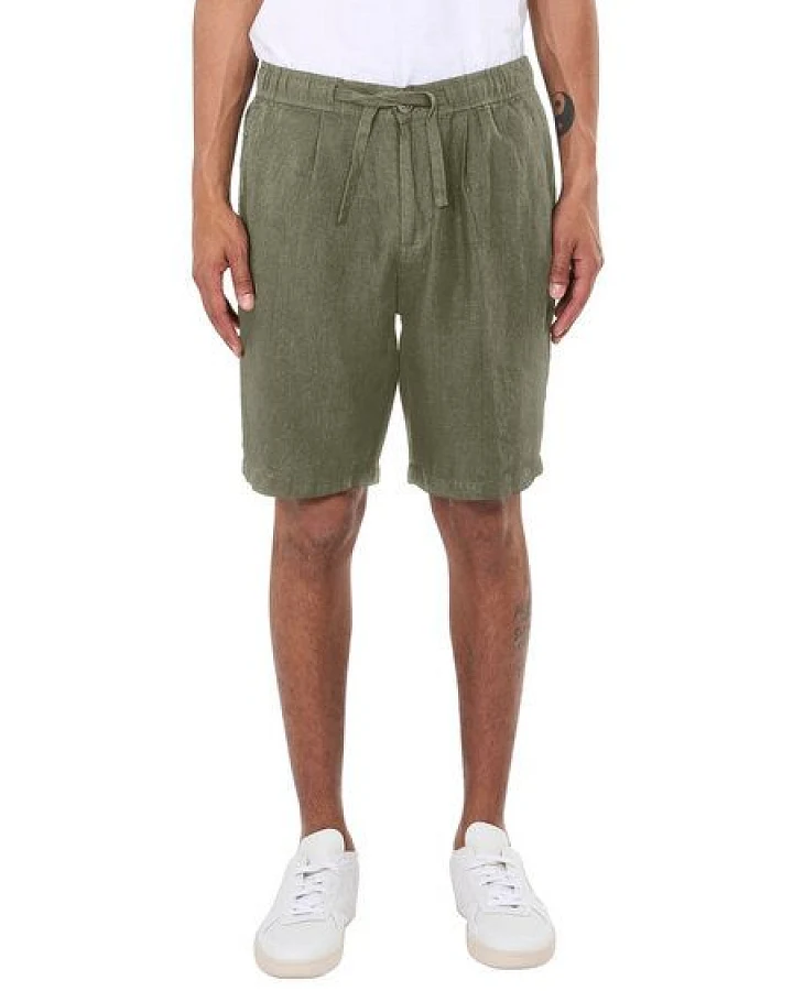 KnowledgeCotton Apparel Leinenshorts - Loose linen shorts - VEGAN - aus Bio-Leinen