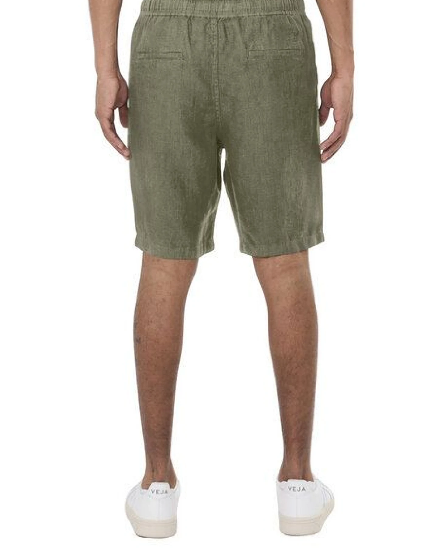 KnowledgeCotton Apparel Leinenshorts - Loose linen shorts - VEGAN - aus Bio-Leinen – Ansicht 2