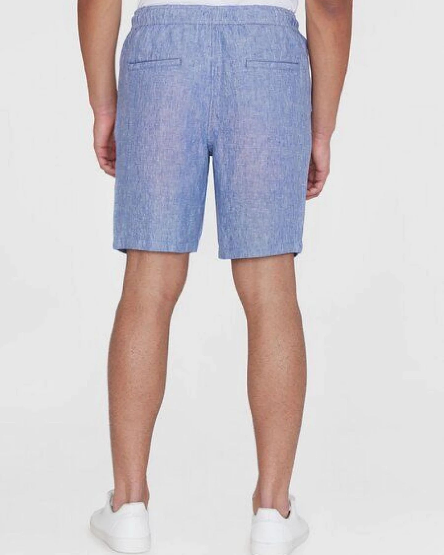 KnowledgeCotton Apparel Leinenshorts - Loose linen shorts - VEGAN - aus Bio-Leinen – Ansicht 2