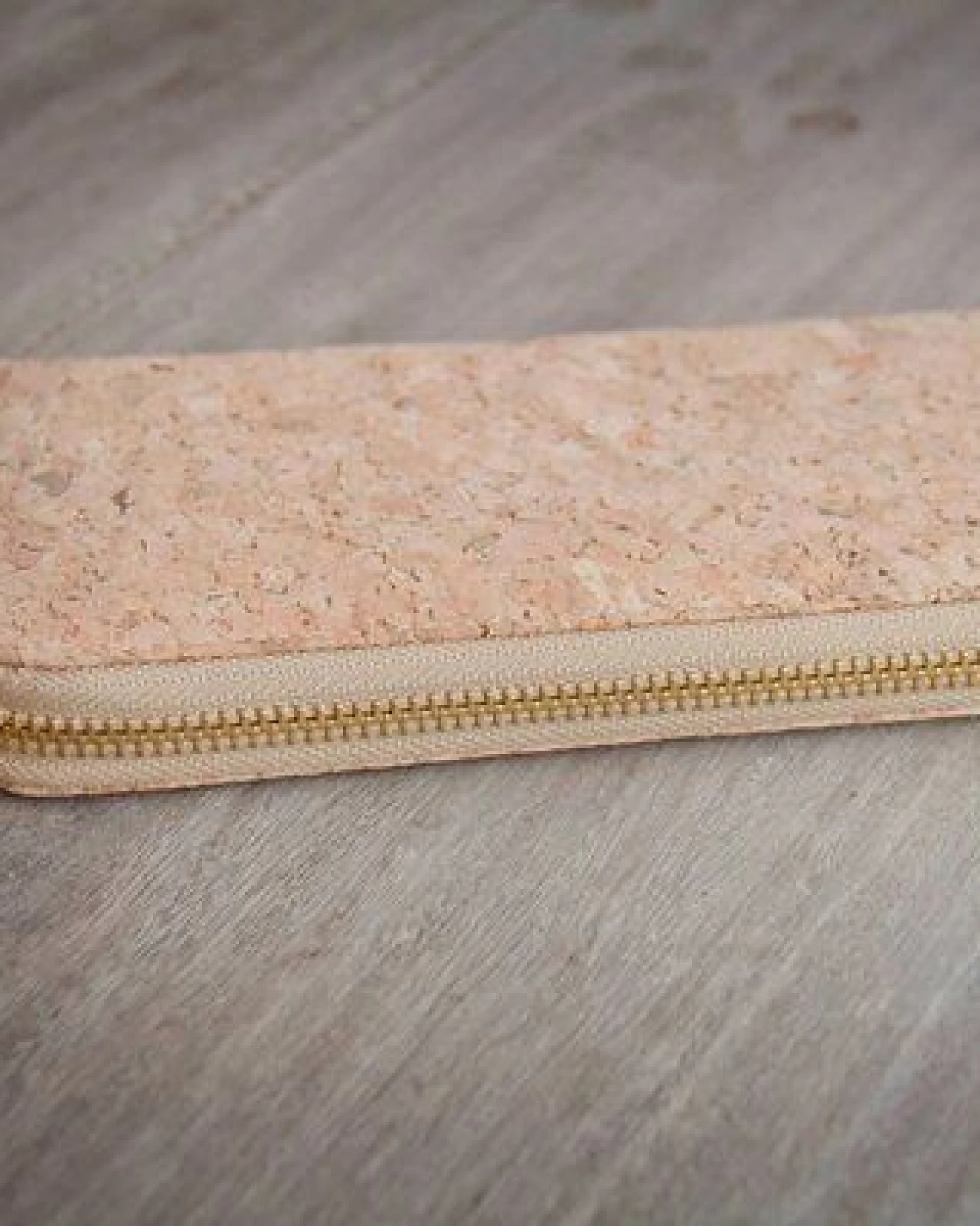 BY COPALA Portemonnaie - Vegan Cork Wallet, Brieftasche aus Kork mit Zipper – Ansicht 3