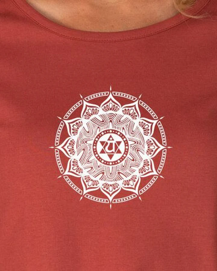 Brandless Basic Bio T-Shirt (ladies) Nr.2 Anahata Chakra