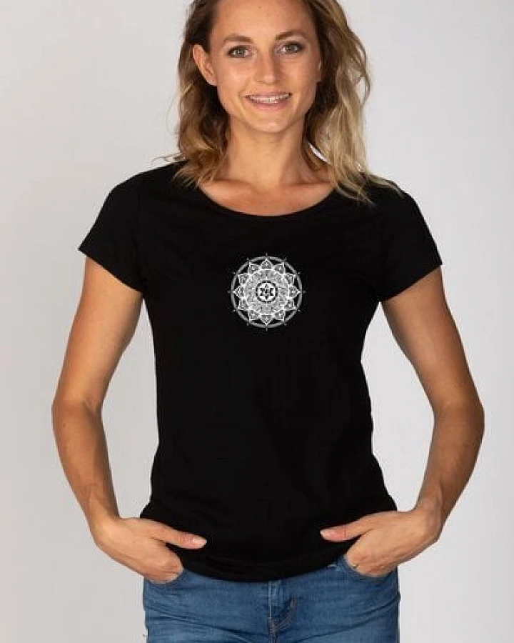 Brandless Basic Bio T-Shirt (ladies) Nr.2 Anahata Chakra