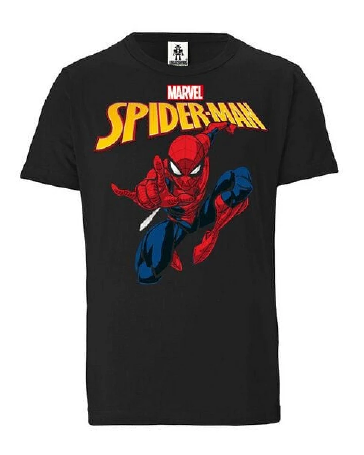 LOGOSH!RT LOGOSHIRT - Marvel Comics - Spider-Man - Bio - Organic T-Shirt