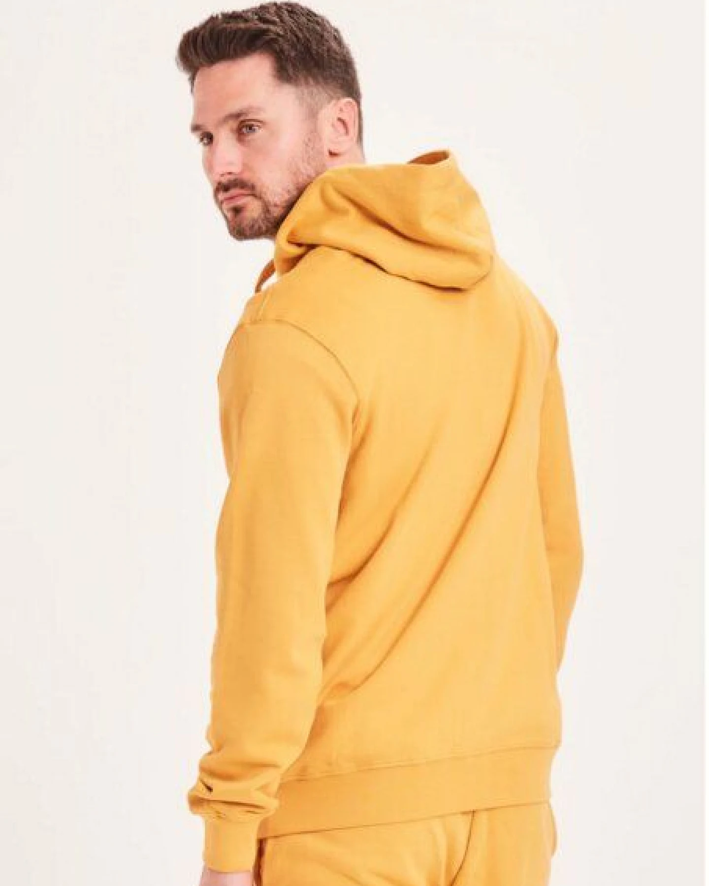 KnowledgeCotton Apparel Sweatjacke - Zip hood basic badge sweat- aus Biobaumwolle – Ansicht 2