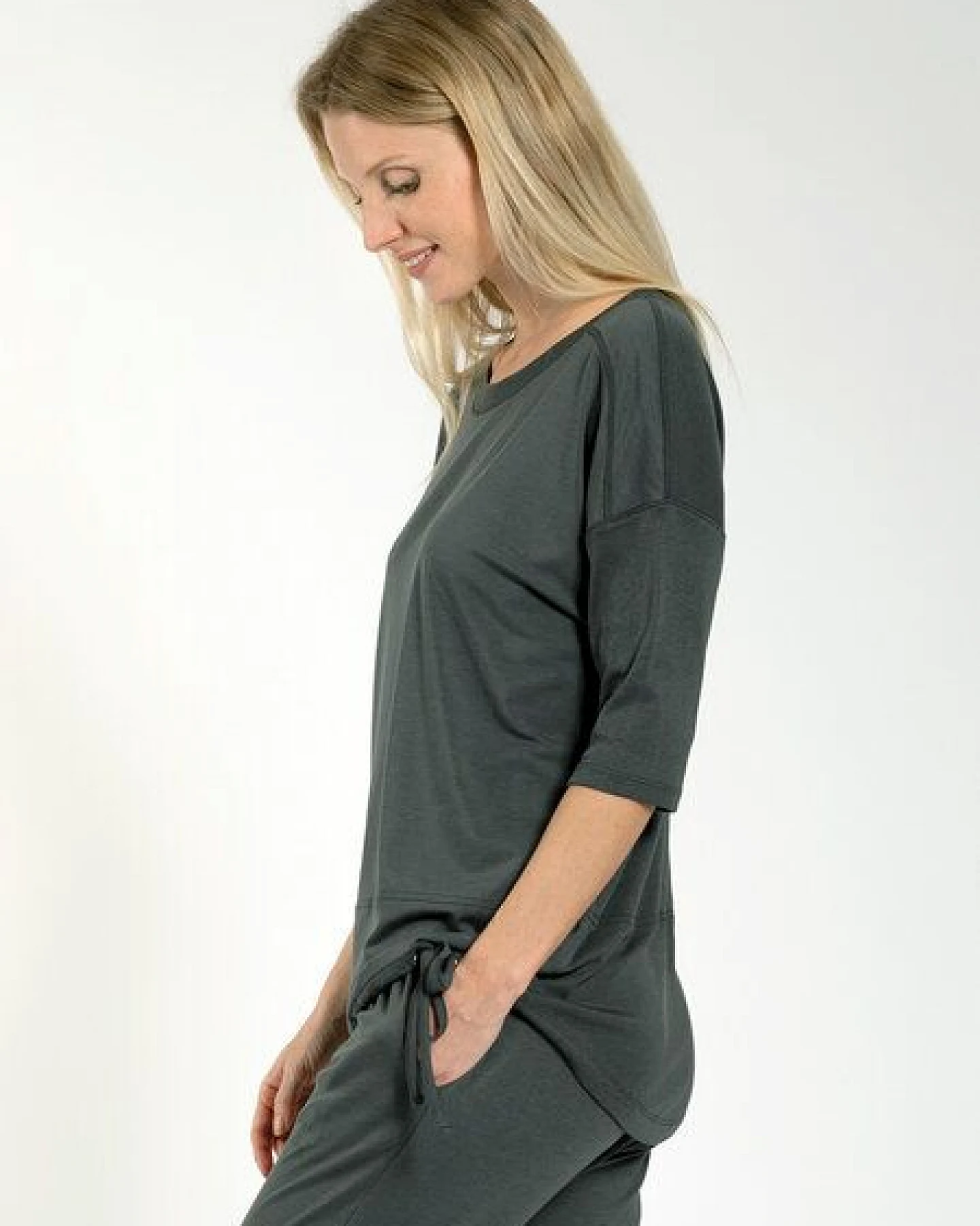 Magadi Yoga Shirt SARA aus Naturmaterial – Ansicht 3