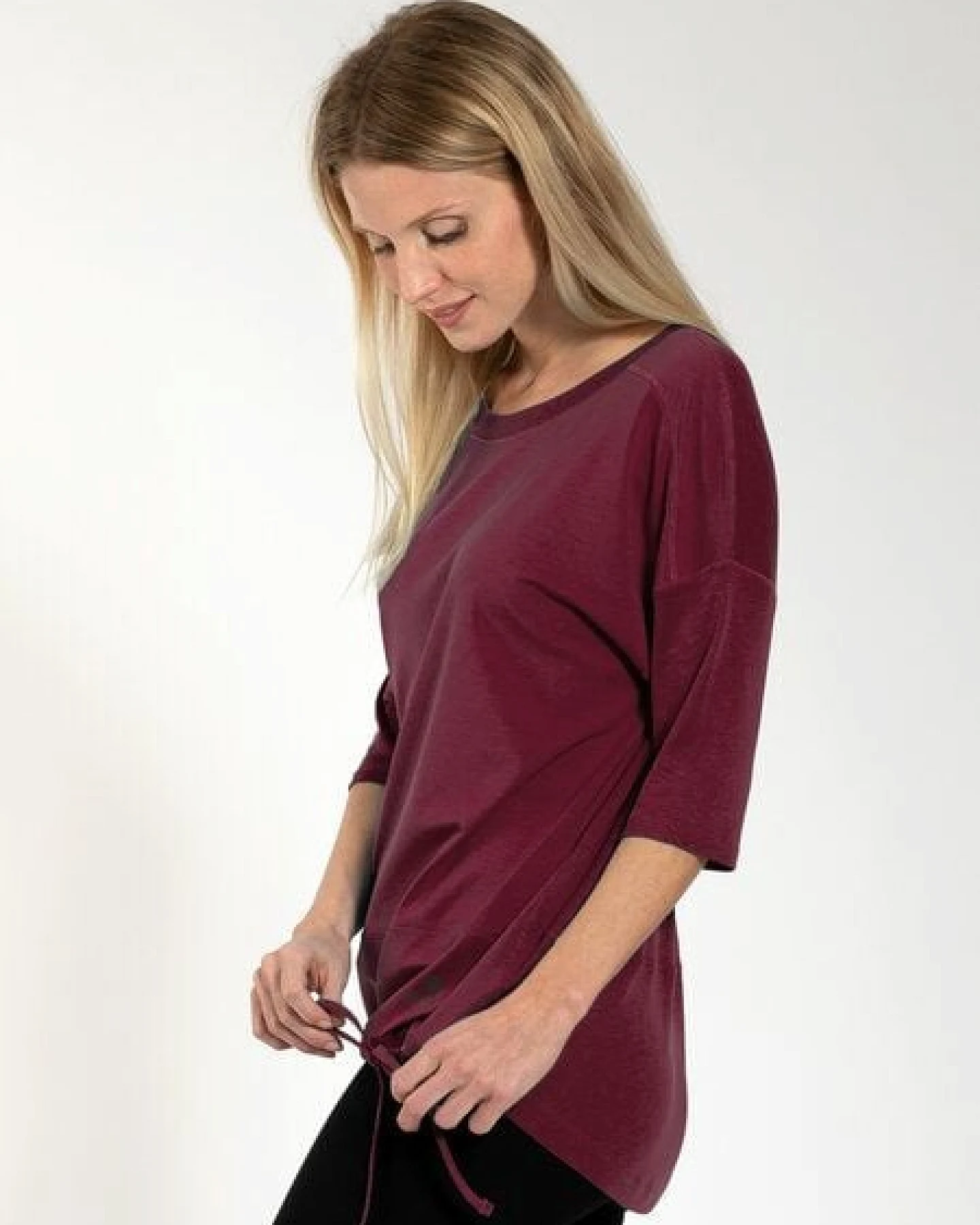 Magadi Yoga Shirt SARA aus Naturmaterial – Ansicht 4