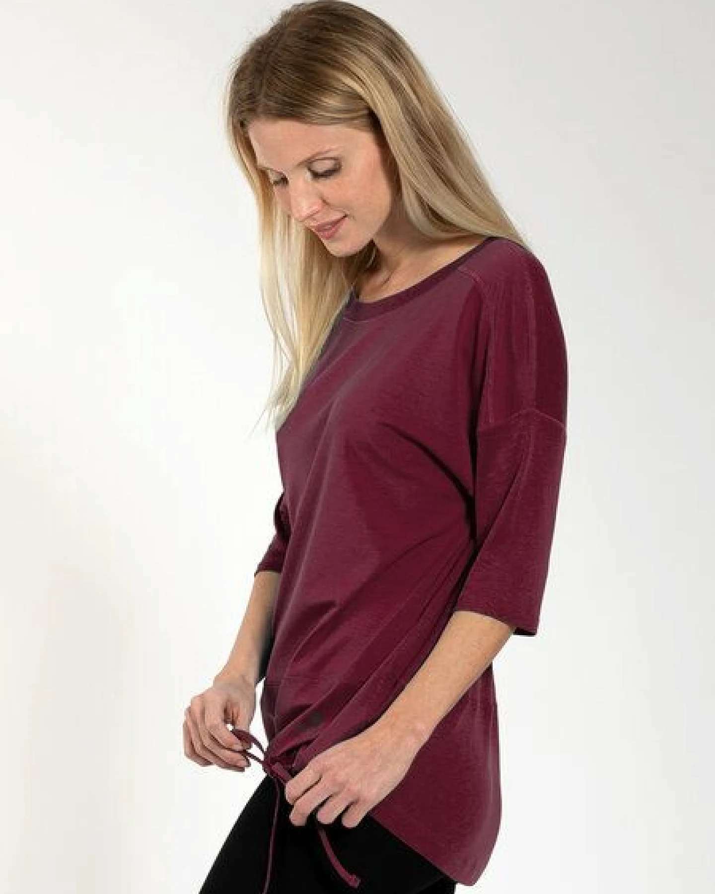 Magadi Yoga Shirt SARA aus Naturmaterial – Ansicht 4