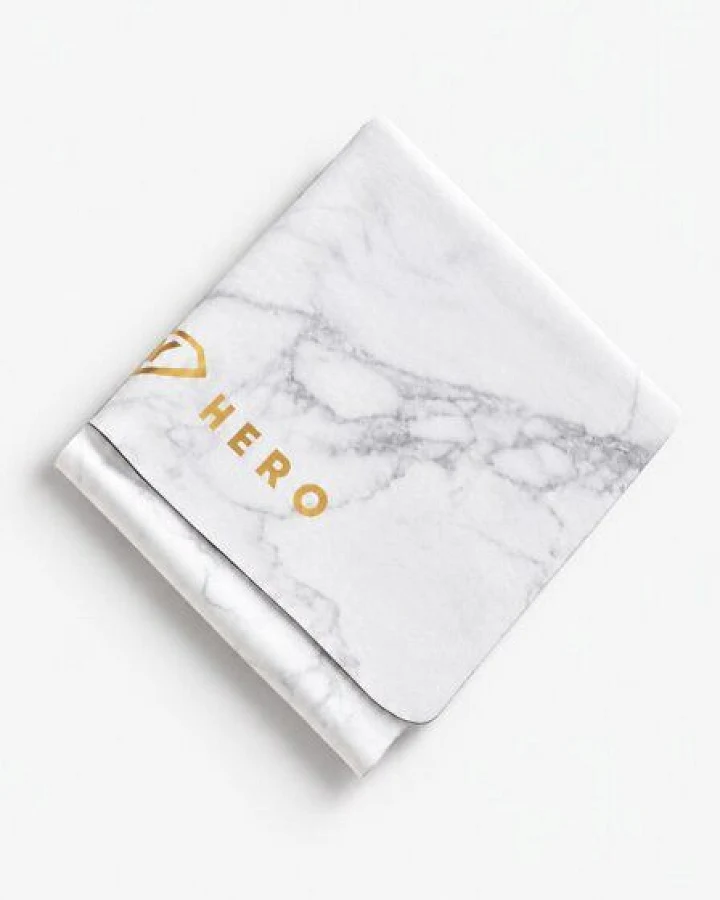 Yoga Hero Reise Yogamatte 1mm mit Tasche und Tragegurt (3 Teilig)
