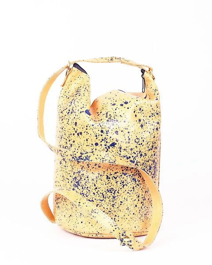 monday market Ledertasche Susan dots