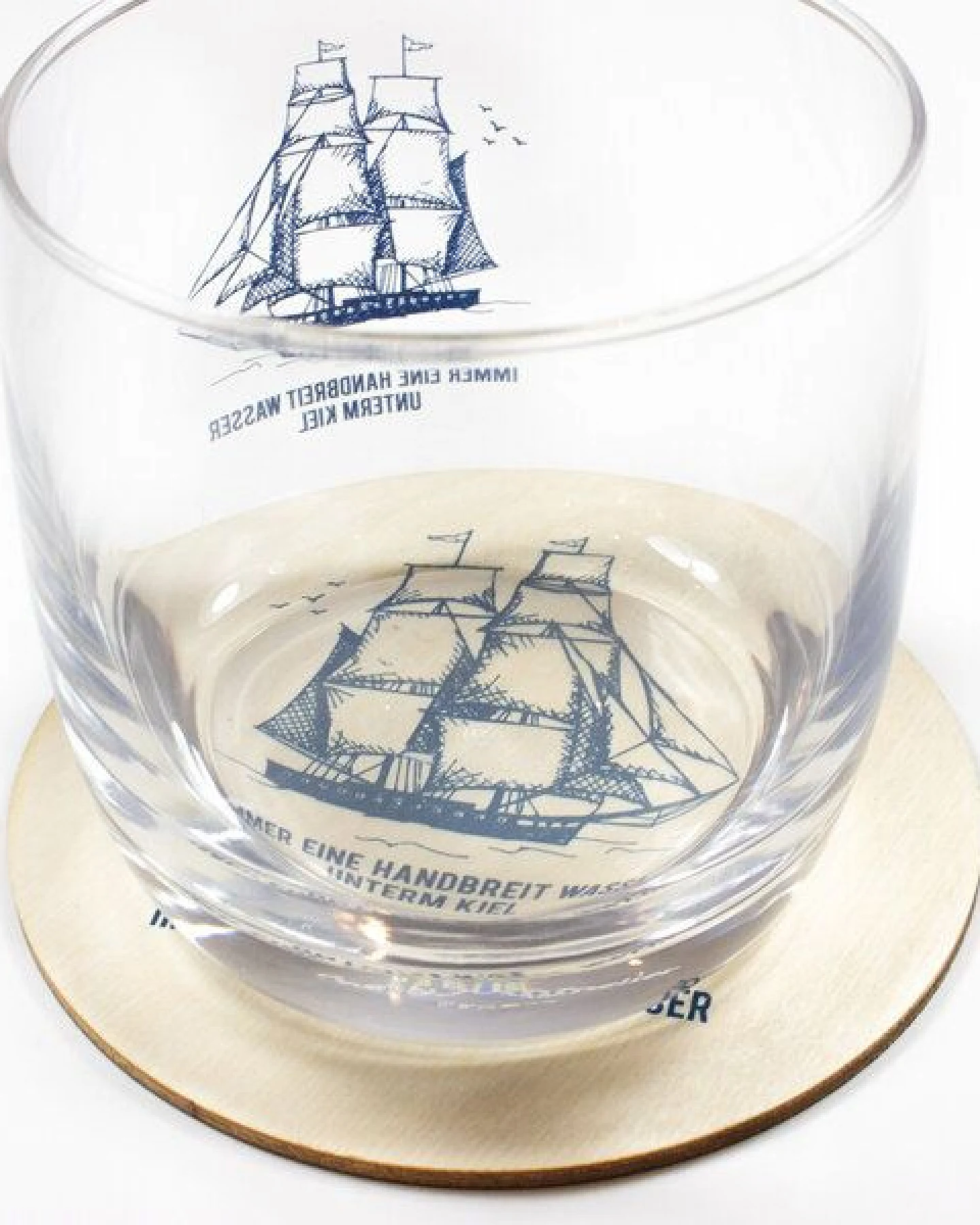 Bow & Hummingbird Untersetzer Wasser unterm Kiel – Ansicht 3