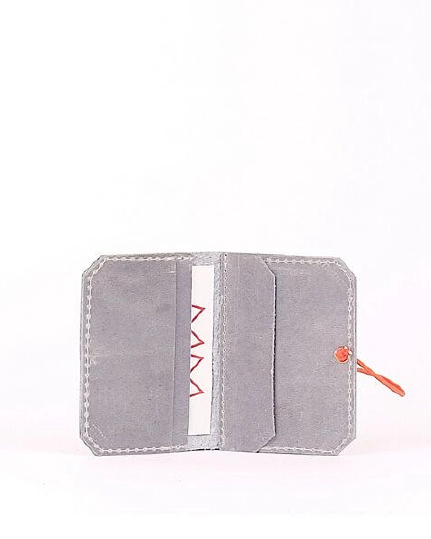 monday market Lederportemonnaie Isaac aus Pull-Up-Leder – Ansicht 2