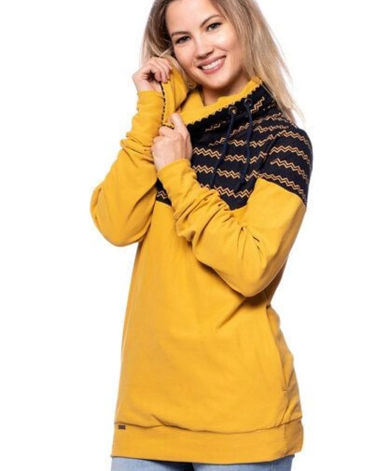 Milchshake ALAN BIO Umstands- und Stillpullover aus softer Bio Baumwolle – Ansicht 4