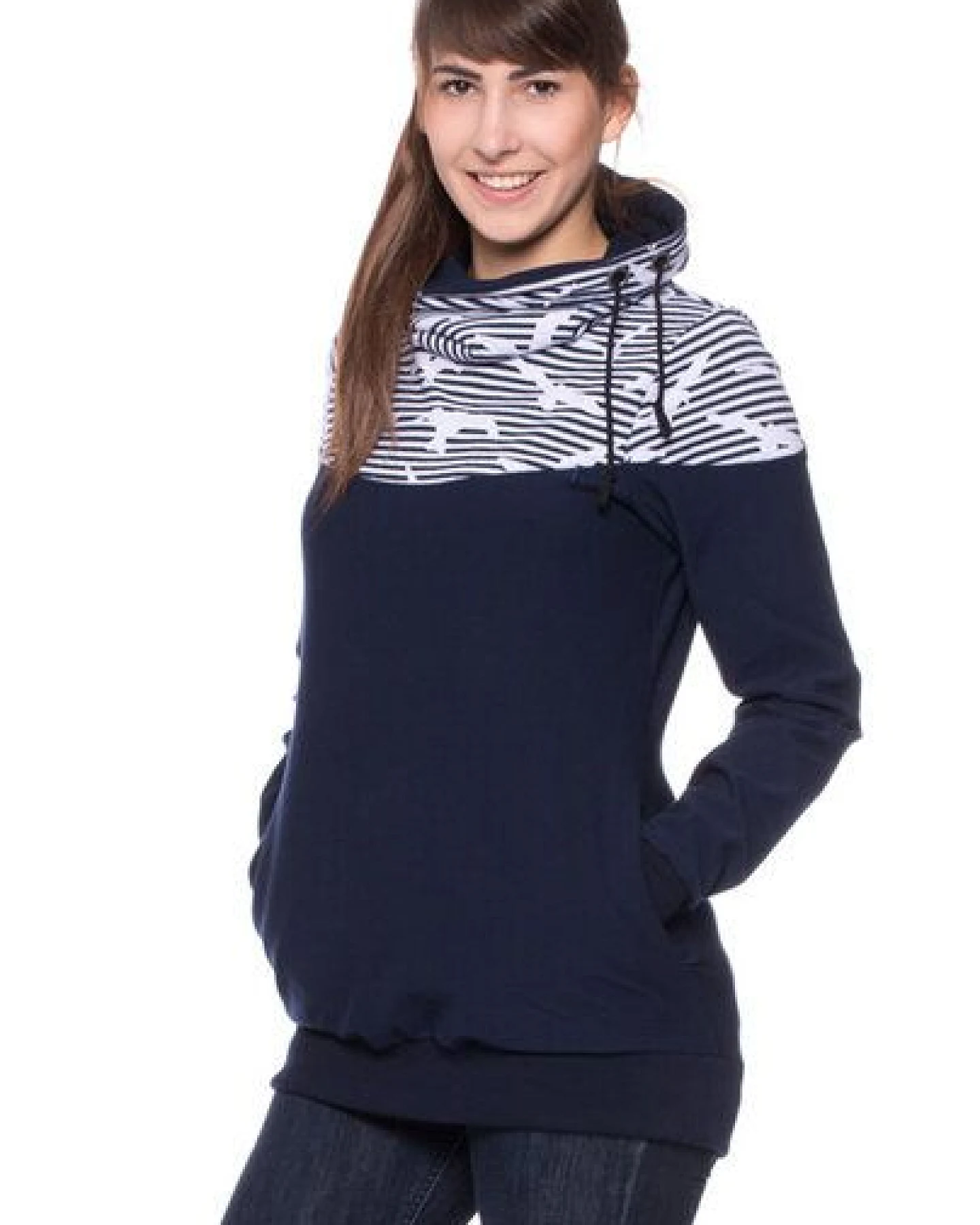 Milchshake ALAN BIO Umstands- und Stillpullover aus softer Bio Baumwolle – Ansicht 3