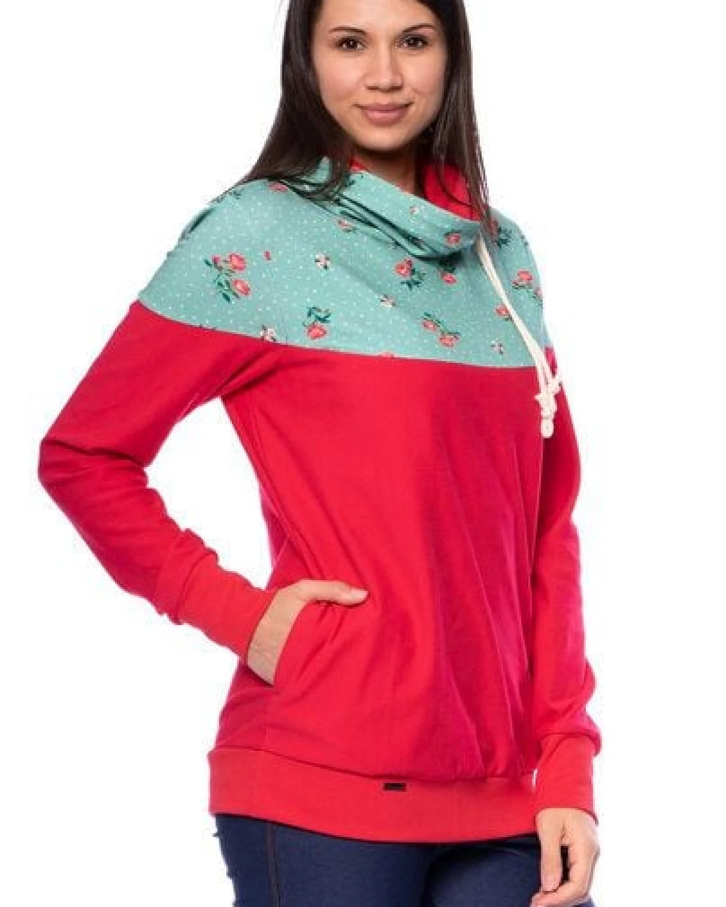 Milchshake ALAN BIO Umstands- und Stillpullover aus softer Bio Baumwolle – Ansicht 4
