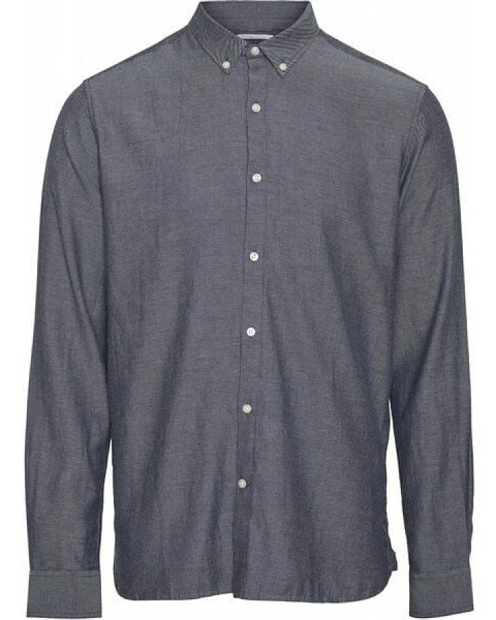 KnowledgeCotton Apparel ELDER LS Twill Shirt GOTS