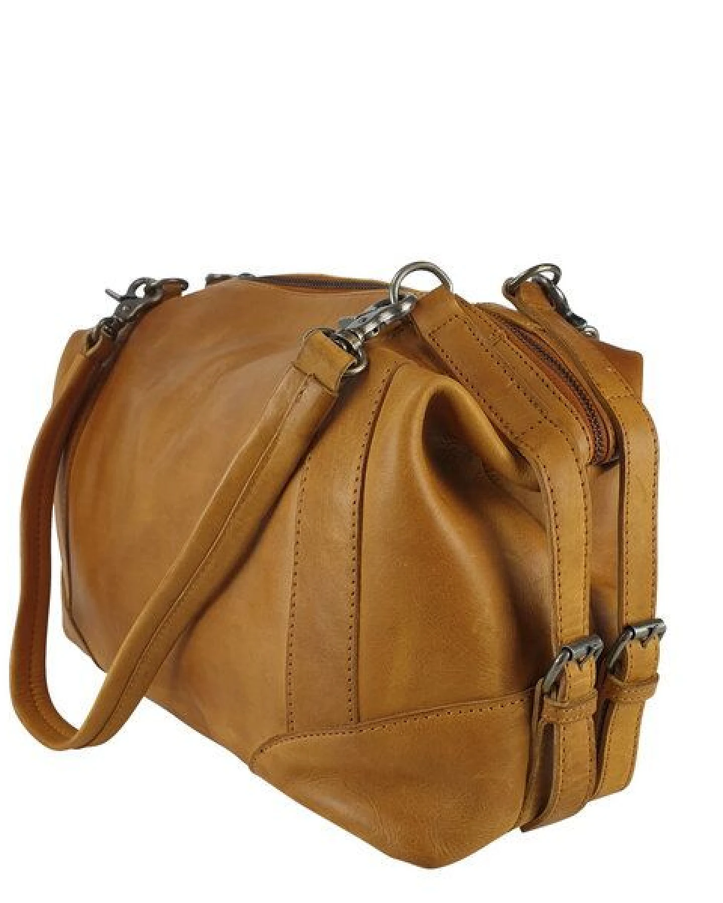 manbefair SCHULTERTASCHE-BOWLING BAG MERYL Leder – Ansicht 4