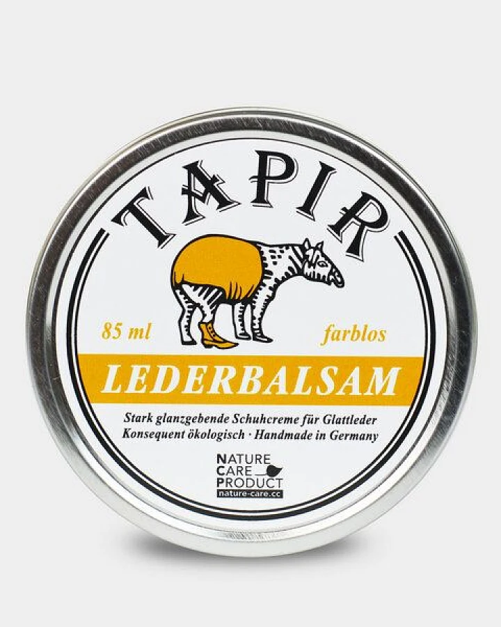 Tapir Schuh- und Lederpflege Tapir Lederbalsam - das Hochglanzwachs für Glattlederschuhe