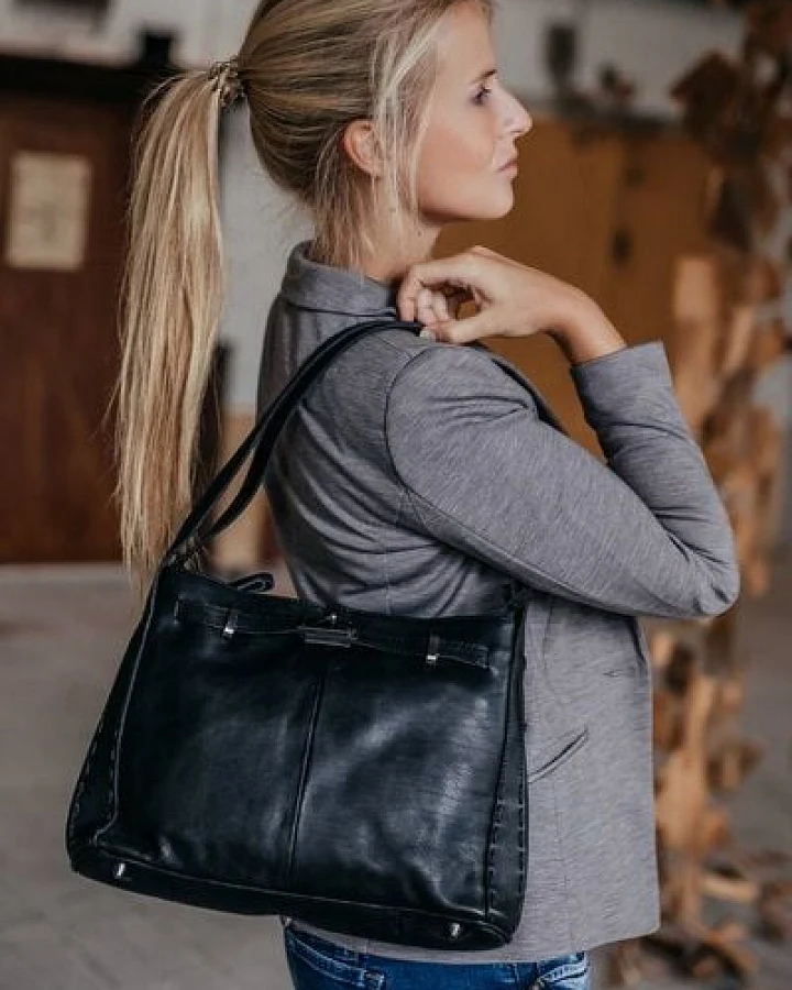 manbefair HANDTASCHE AUDREY Leder