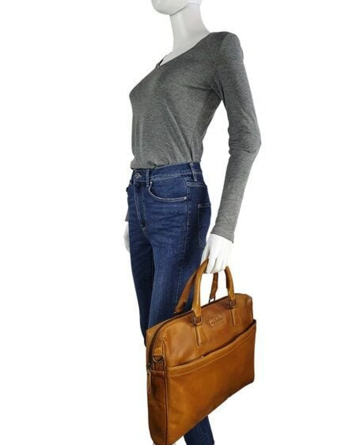 manbefair LAPTOPTASCHE JOAN Leder – Ansicht 3