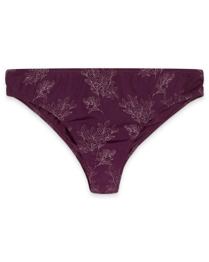 bleed Triangle ECONYL® Bikini Hose Dunkellila