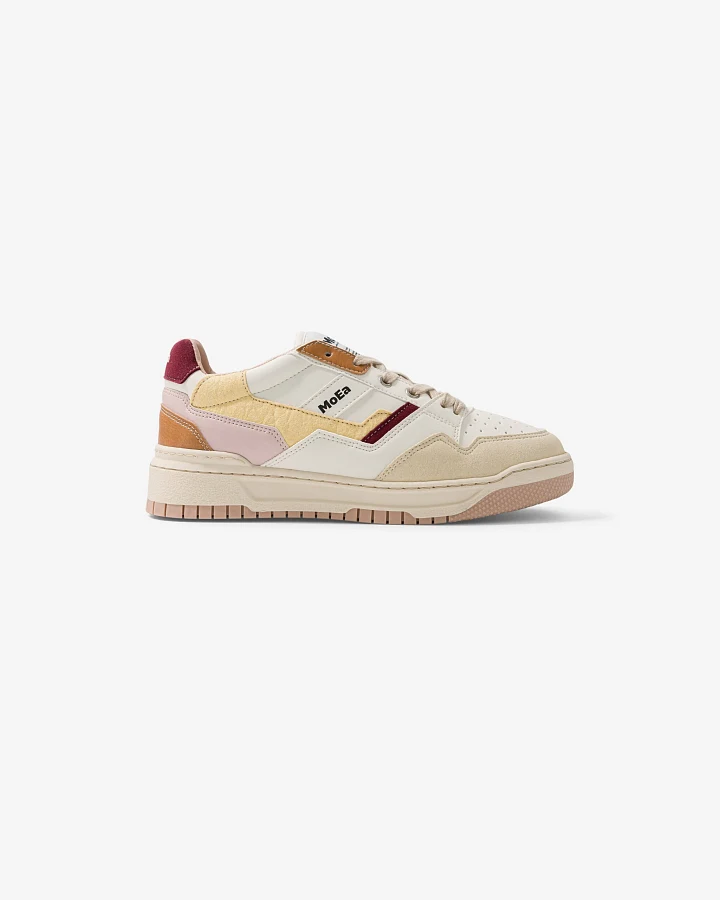 MoEa Herren vegan Sneaker Gen2 Rosa Gelb