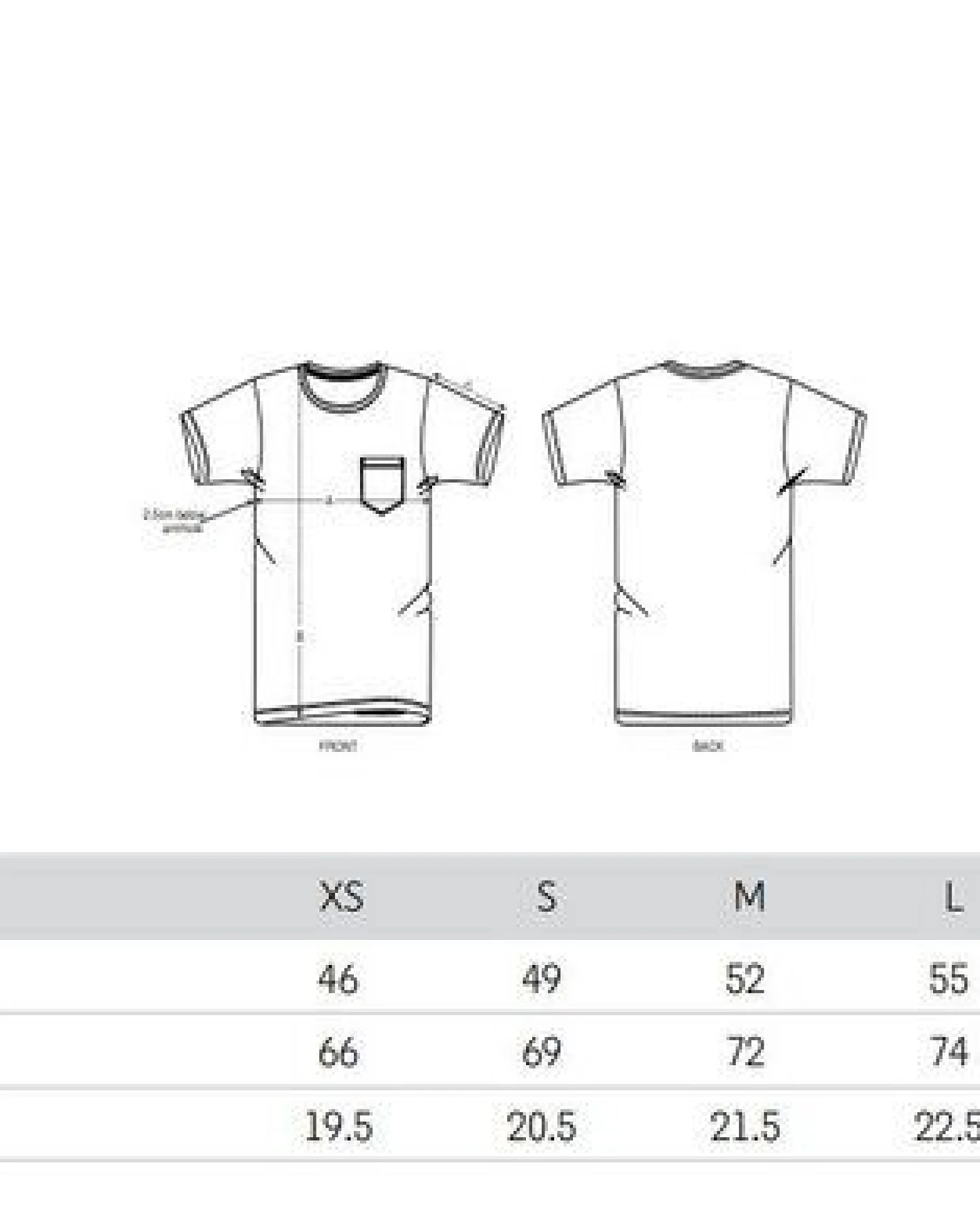 University of Soul Unisex T-Shirt aus Bio-Baumwolle "Charlie Pocket" – Ansicht 2