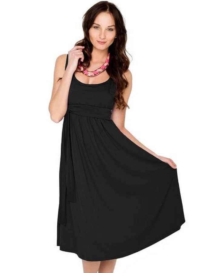 Milchshake 104 elegantes Basic Umstands- & Stillkleid aus TENCEL Modal