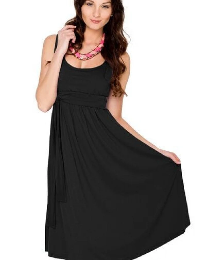 Milchshake 104 elegantes Basic Umstands- & Stillkleid aus TENCEL Modal