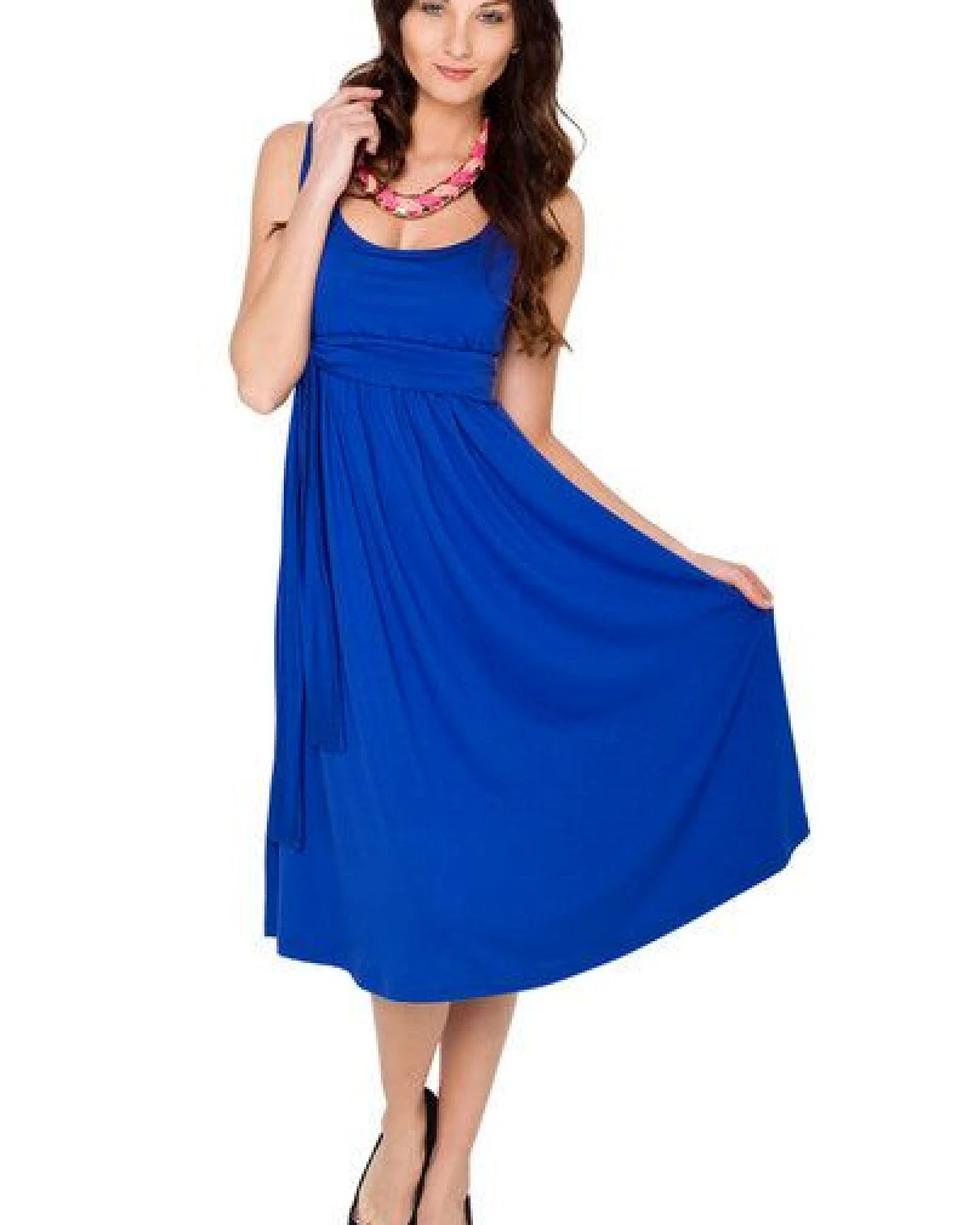 Milchshake 104 elegantes Basic Umstands- & Stillkleid aus TENCEL Modal – Ansicht 3