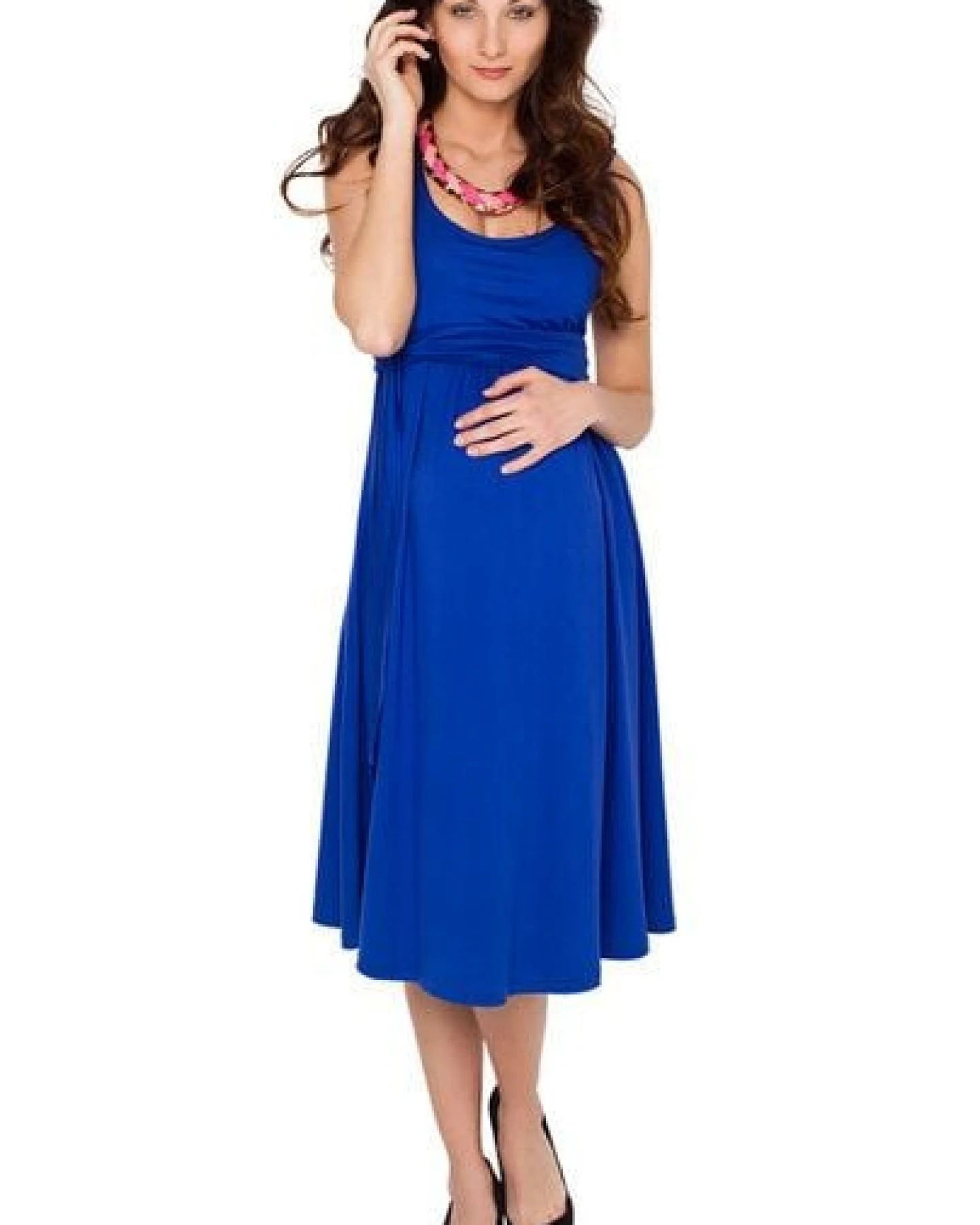 Milchshake 104 elegantes Basic Umstands- & Stillkleid aus TENCEL Modal – Ansicht 4
