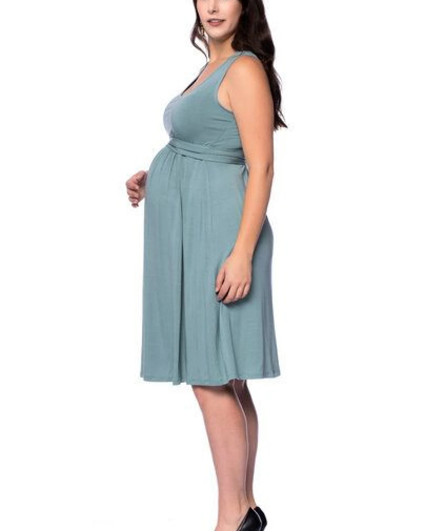 Milchshake 104 elegantes Basic Umstands- & Stillkleid aus TENCEL Modal – Ansicht 3