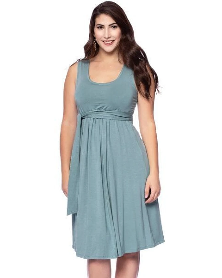 Milchshake 104 elegantes Basic Umstands- & Stillkleid aus TENCEL Modal