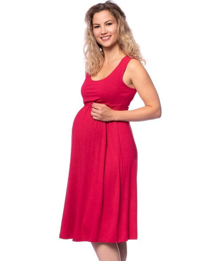 Milchshake 104 elegantes Basic Umstands- & Stillkleid aus TENCEL Modal