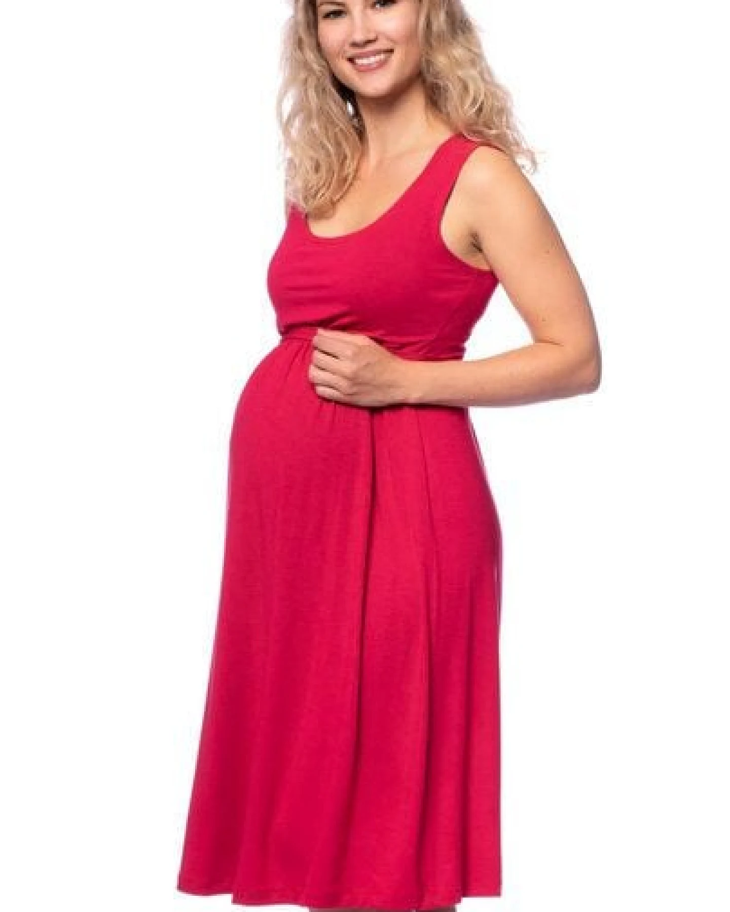 Milchshake 104 elegantes Basic Umstands- & Stillkleid aus TENCEL Modal – Ansicht 4