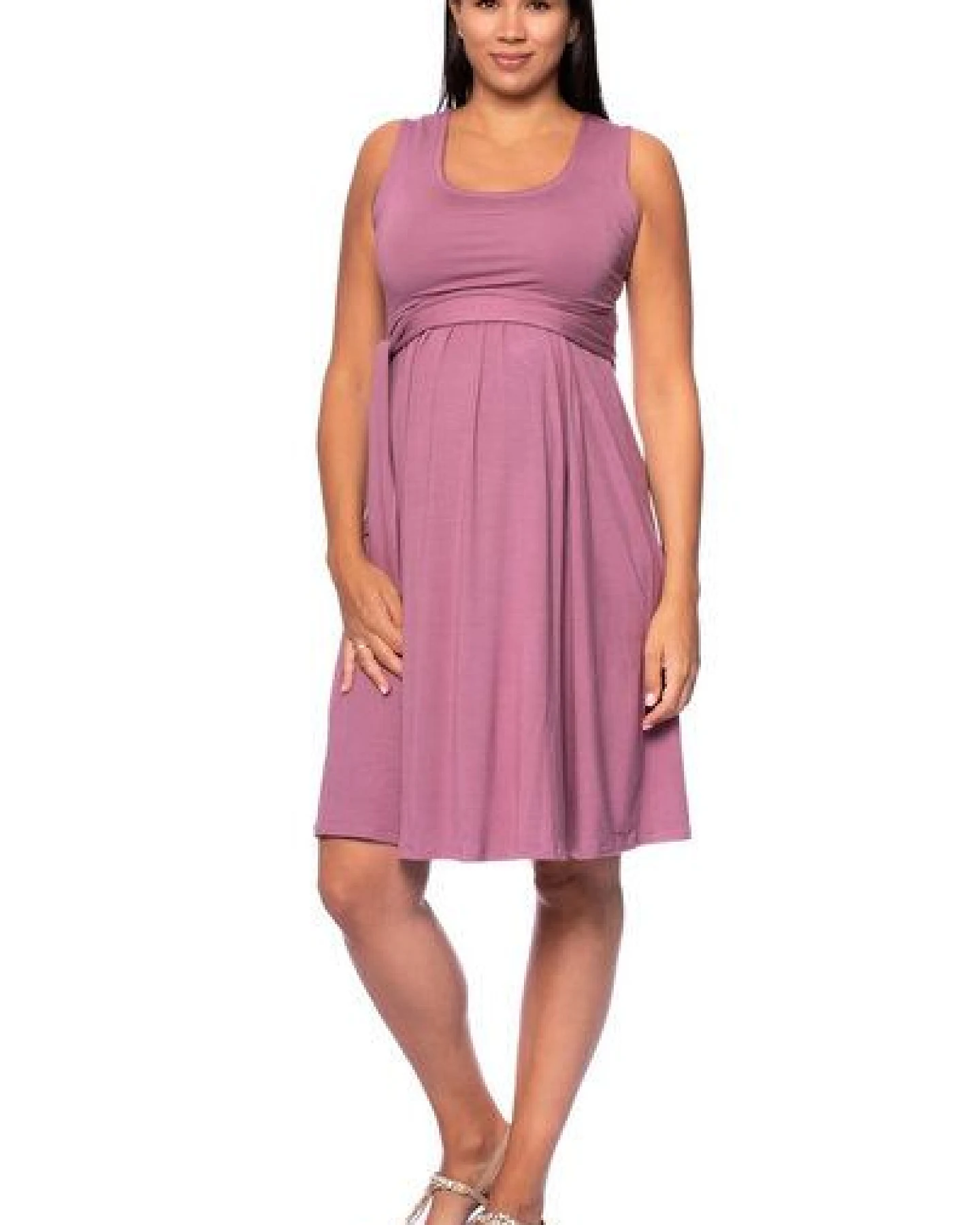Milchshake 104 elegantes Basic Umstands- & Stillkleid aus TENCEL Modal – Ansicht 4