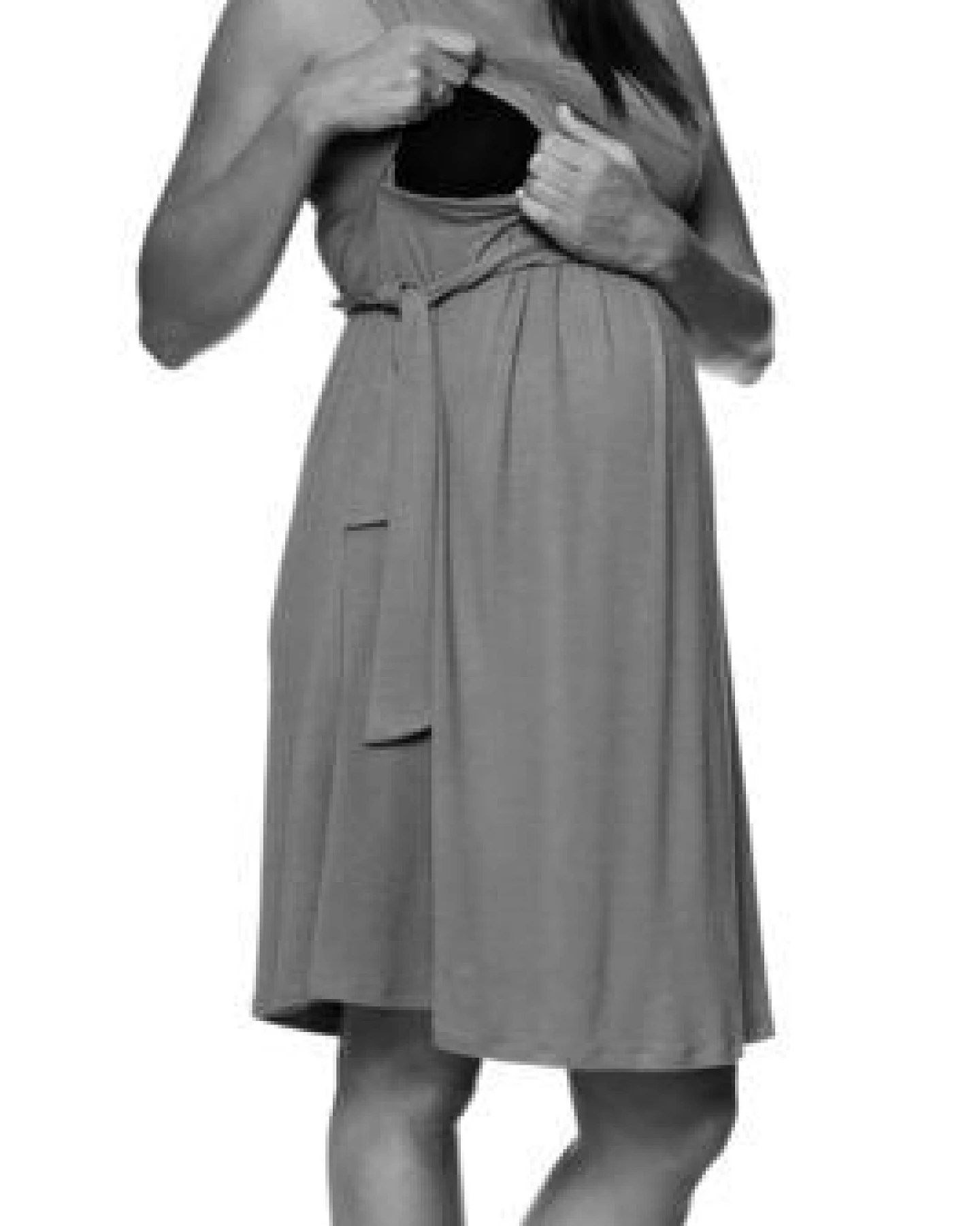 Milchshake 104 elegantes Basic Umstands- & Stillkleid aus TENCEL Modal – Ansicht 3