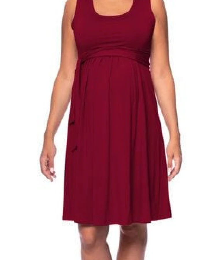 Milchshake 104 elegantes Basic Umstands- & Stillkleid aus TENCEL Modal