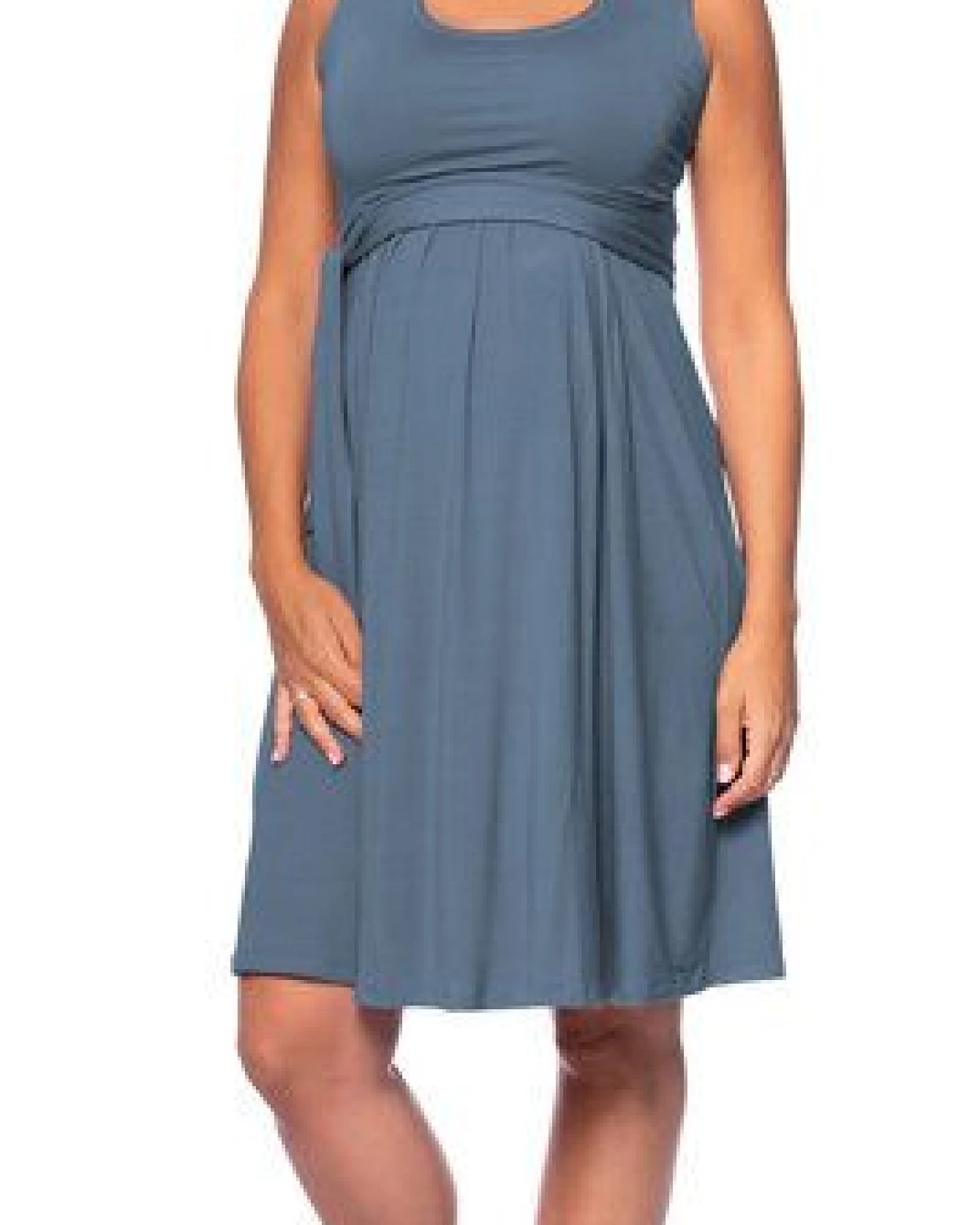 Milchshake 104 elegantes Basic Umstands- & Stillkleid aus TENCEL Modal – Ansicht 2