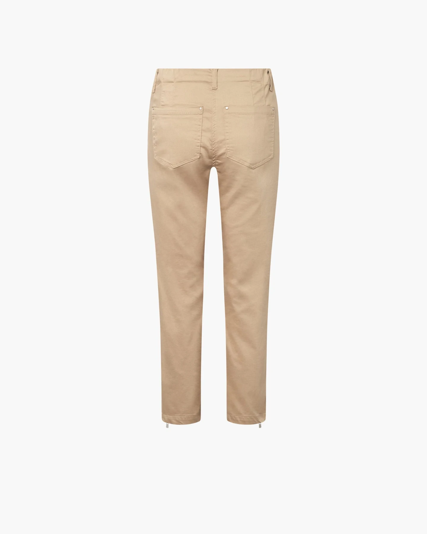 LAURIE Damen vegan Hose Regular Crop Piper Caffe Latte – Ansicht 2